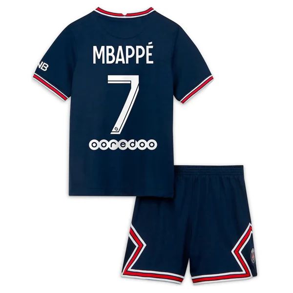 Rijp Zeeman mannelijk Paris Saint Germain PSG Mbappé 7 Kind Thuistenue 2021-2022 – voetbalpakje,voetbalshirt  nl,voetbalshirt lange mouwen