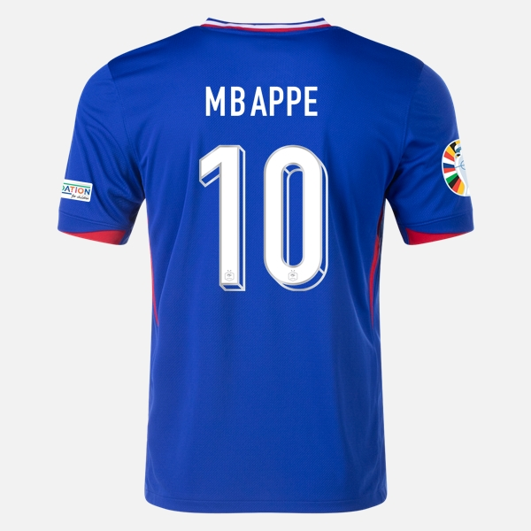 Frankrijk Mbappe Thuis Shirt Goedkope Voetbalshirts Voetbalpakje Voetbalshirt Nl